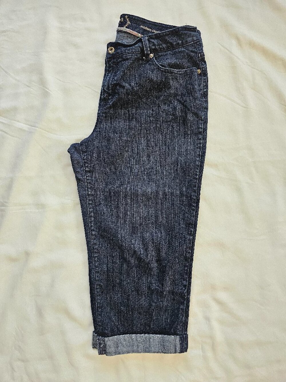 Denim Capri